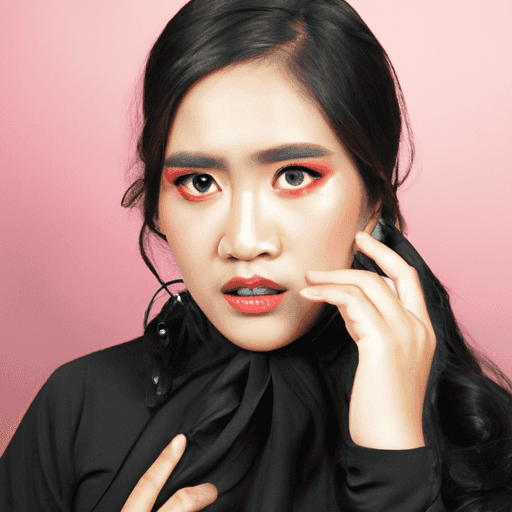 Revitalisasi Gaya Retro dengan Outfit Kasual dan Makeup Bold yang Menawan